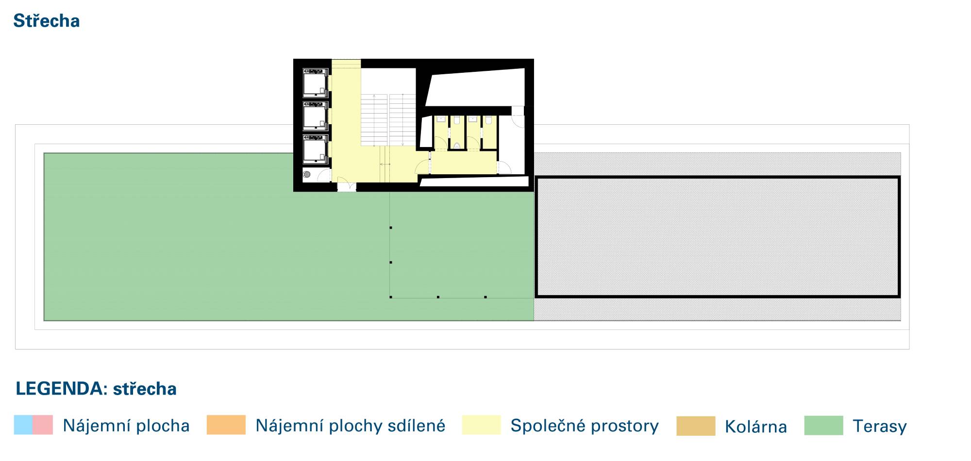 Plán sedmého nadzemního patra