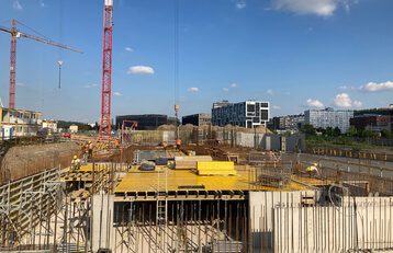 Ilustrativní obrázek k článku: Výstavba Rohan City oficiálně začala. Praha získá nové zelené centrum.